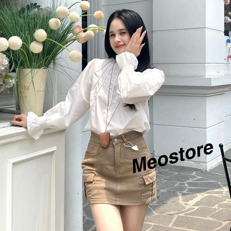 Chân váy túi hộp tôn dáng cá tính phong cách Women Dress 3