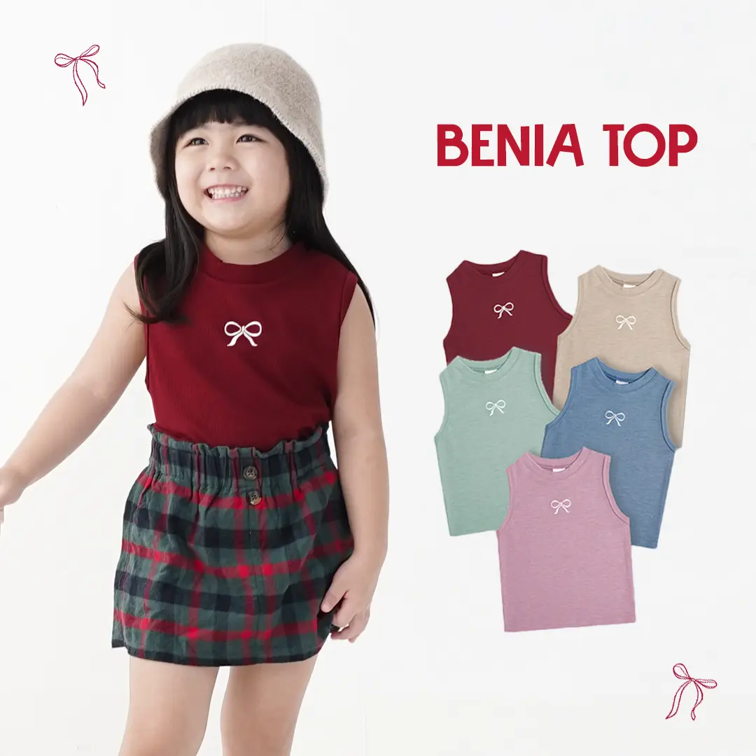 Totami Benia Top / Pakaian Anak / Atasan Perempuan