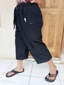 Celana Sirwal Sontog Pria 3/4 Betis - Celana Haji & Umroh Muslim Dewasa