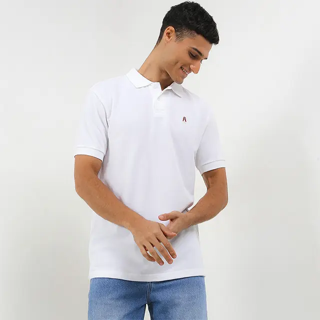 Hush Puppies Kaos Polo Pria Tango 4 White