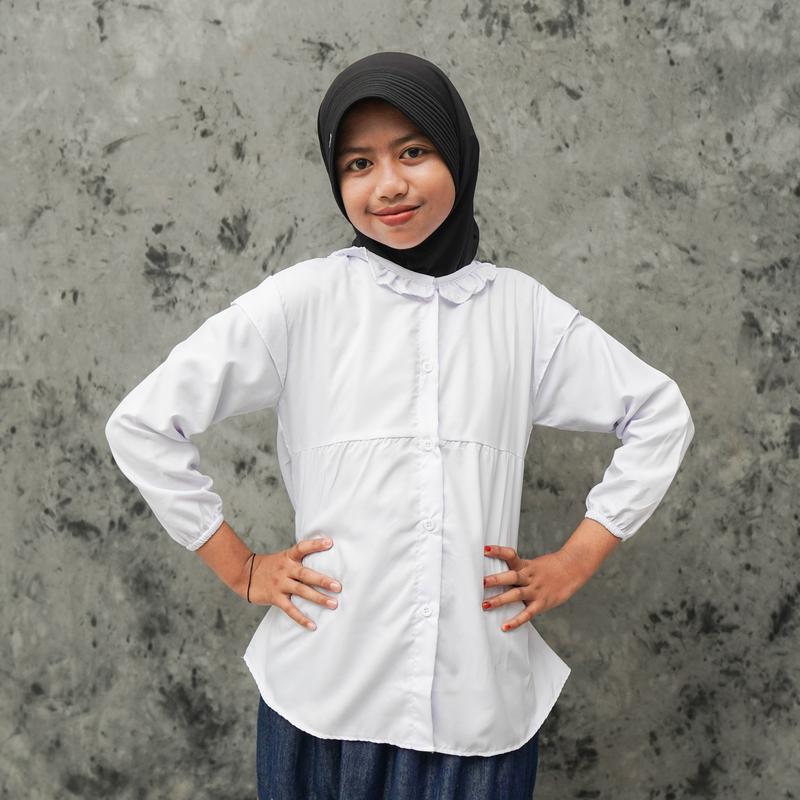 Atasan anak perempuan  umur 11-12 tahun / Fashion anak modist berkualitas 8