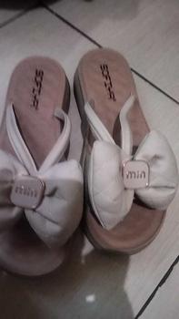 Product Review of 9091-20 sandal wedges import wanita sofiya original kekinian Sendal Jepit Flat Cewek from t**i 1