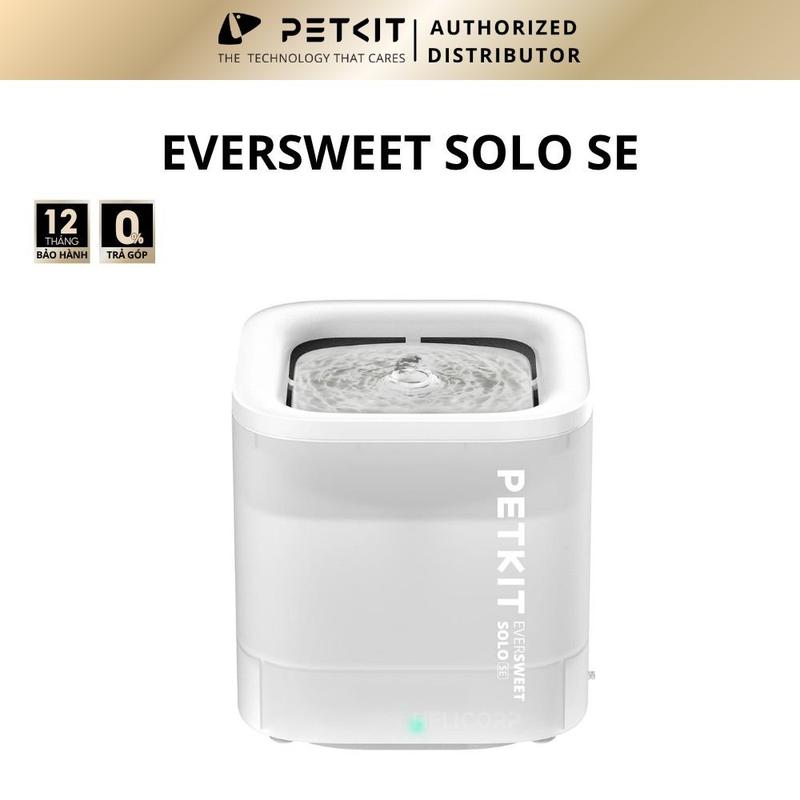  Máy Lọc Nước Máy Uống Nước Cho Chó Mèo Bơm Không Dây PETKIT EVERSWEET SOLO SE 
