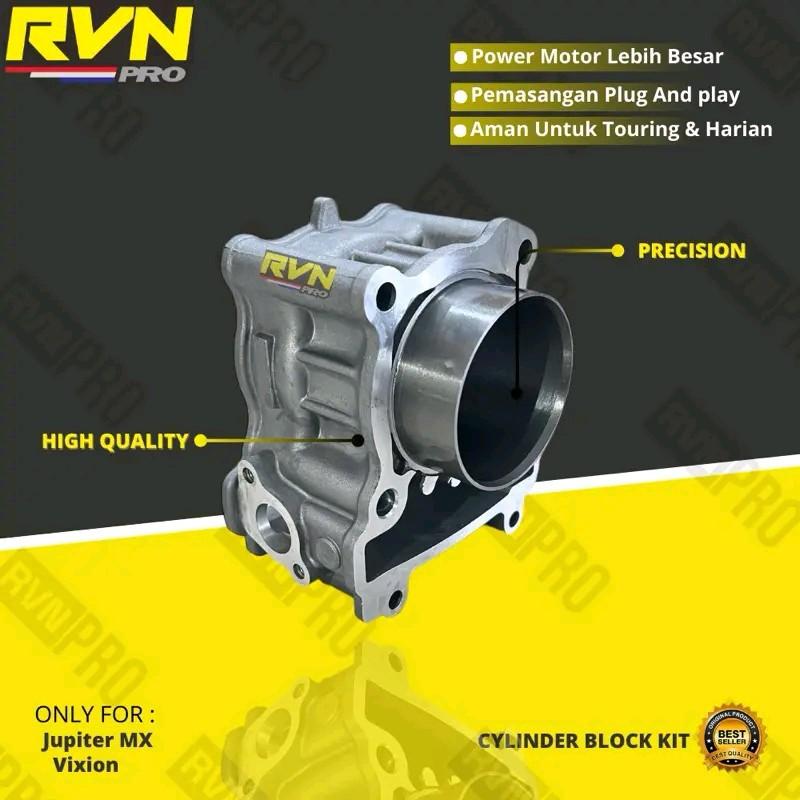 Product Introduction of BLOK SEHER BORING BORE UP JUPITER MX VIXION VIXION 60 62 63 60MM 62MM 63MM BORE UP ORIGINAL RVN 10