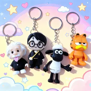 Gantungan Kunci Mini Figure 3D – Cocok untuk Tas, Kunci, dan Hadiah Print 3D Bahan Pla+