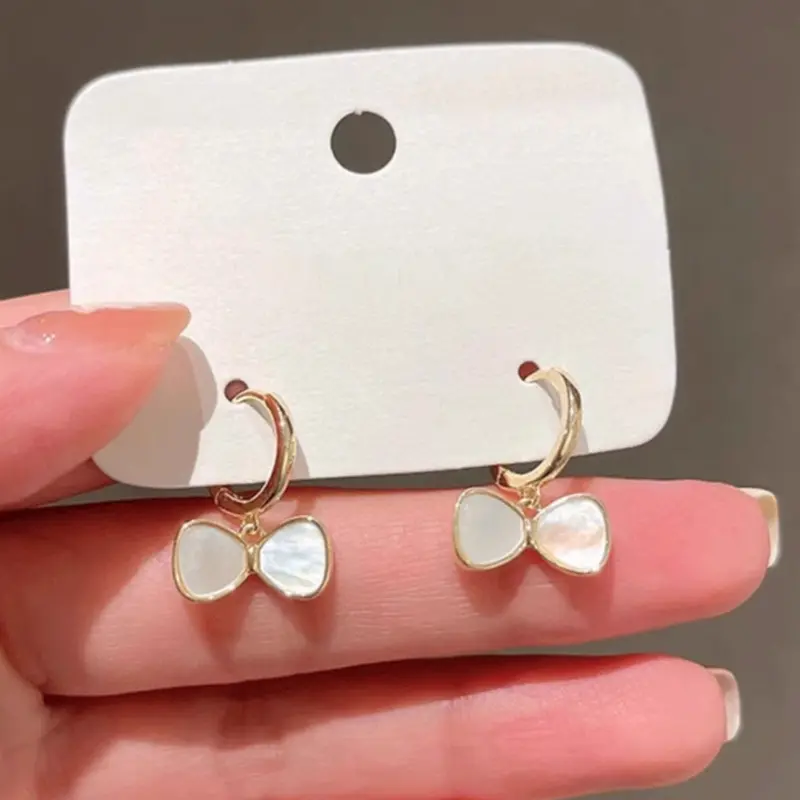 Hoa Tai Thời Trang Tối Giản, Phong Cách Hàn Quốc, Dành Cho Nữ, Thích Hợp Cho Mùa Hè Women Voi 5
