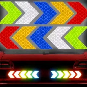(harga satuan) STIKER REFLEKTOR PANAH / STIKER REFLEKTOR PEMANTUL CAHAYA