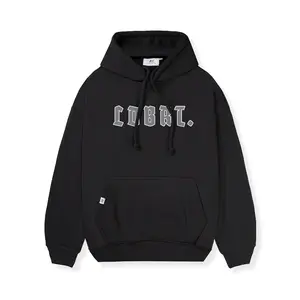 Lodybert Hoodie Pullover Boxy Pots de Lody Black