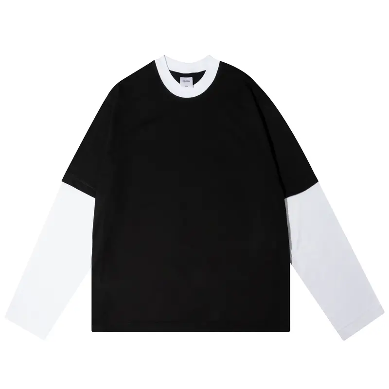 Eudaimonia - Double Layer Tee Print Star Eu Black Cotton Combed 24s 1