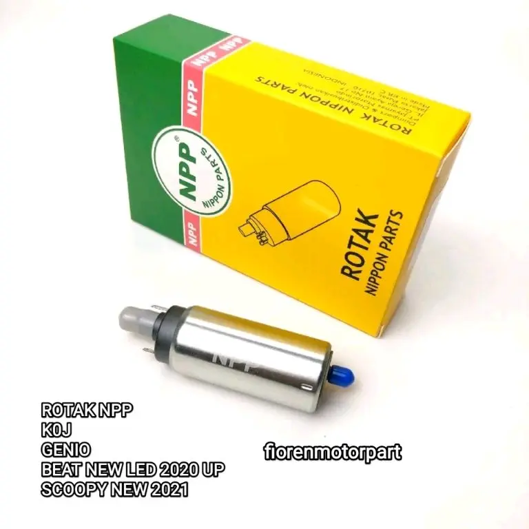 ROTAK ROTAX DINAMO FUELPUMP GENIO BEAT NEW LED DELUXE SCOOPY NEW 2021 42100-K0J00 ORIGINAL NPP NIPPON PARTS Motor Motorcycle 0