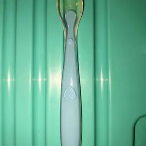 GS Sendok Bayi Silikon Makan Bayi Silikon Sendok Makan Bayi Lentur BPA free B08