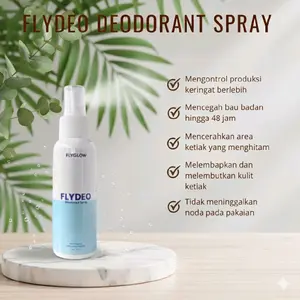 FLYGLOW DEODORANT SPRAY ANTI NODA & PEMUTIH KETIAK HITAM
