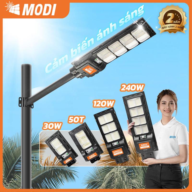  Đèn Năng Lượng Mặt Trời MODI SOLAR Đèn Led Năng Lượng Mặt Trời Chip Led Siêu Sáng 