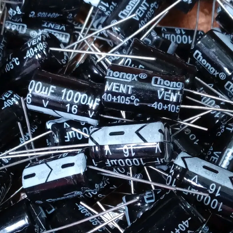 HARGA 10PCS ELKO 16VOLT 1000UF Kapasitor