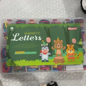 MONTESSORl Eva Foam MagneticAMovable Alphabet Lowercase & Uppercase