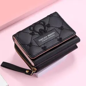 Dompet Lipat Wanita Dompet Pendek Dompet Mini Dompet Lucu Dompet Viral
