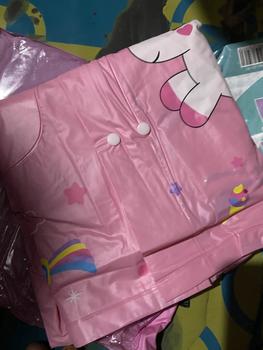 Product Review of A-CROSS JAS HUJAN SETELAN ANAK KUROMI DENGAN RUANG RANSEL DI BELAKANG LUCU DAN IMUT Pvc Biru Pink from 0**1 0