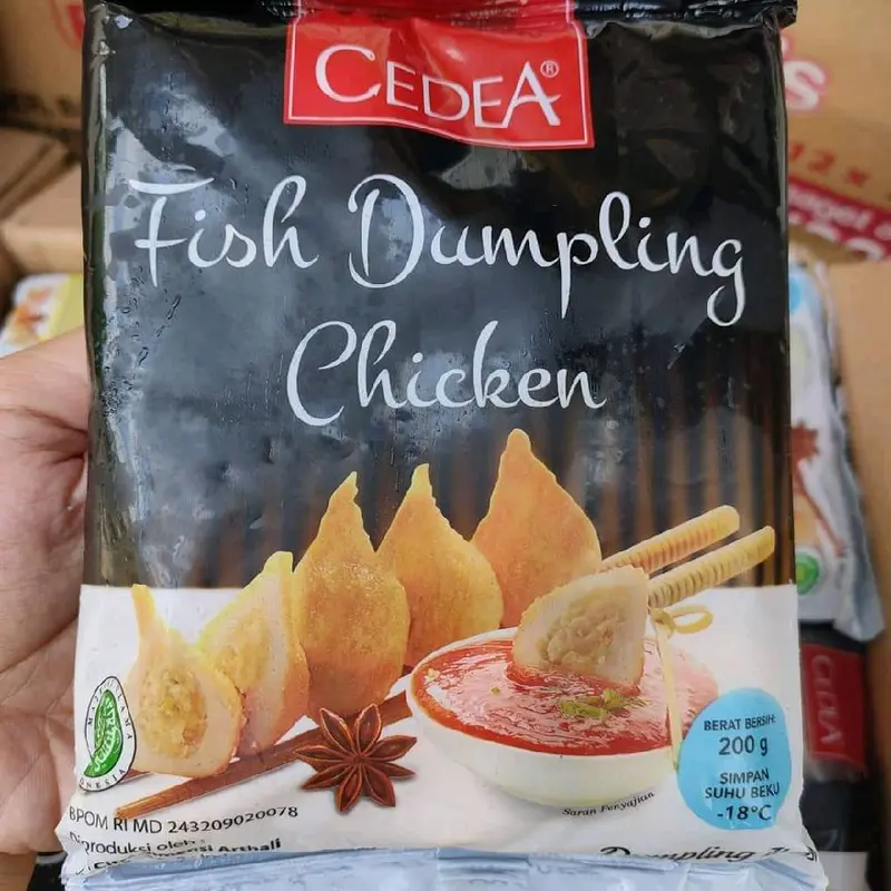 Cedea Dumpling keju - ayam 500gr - 200gr Frozen Food 3