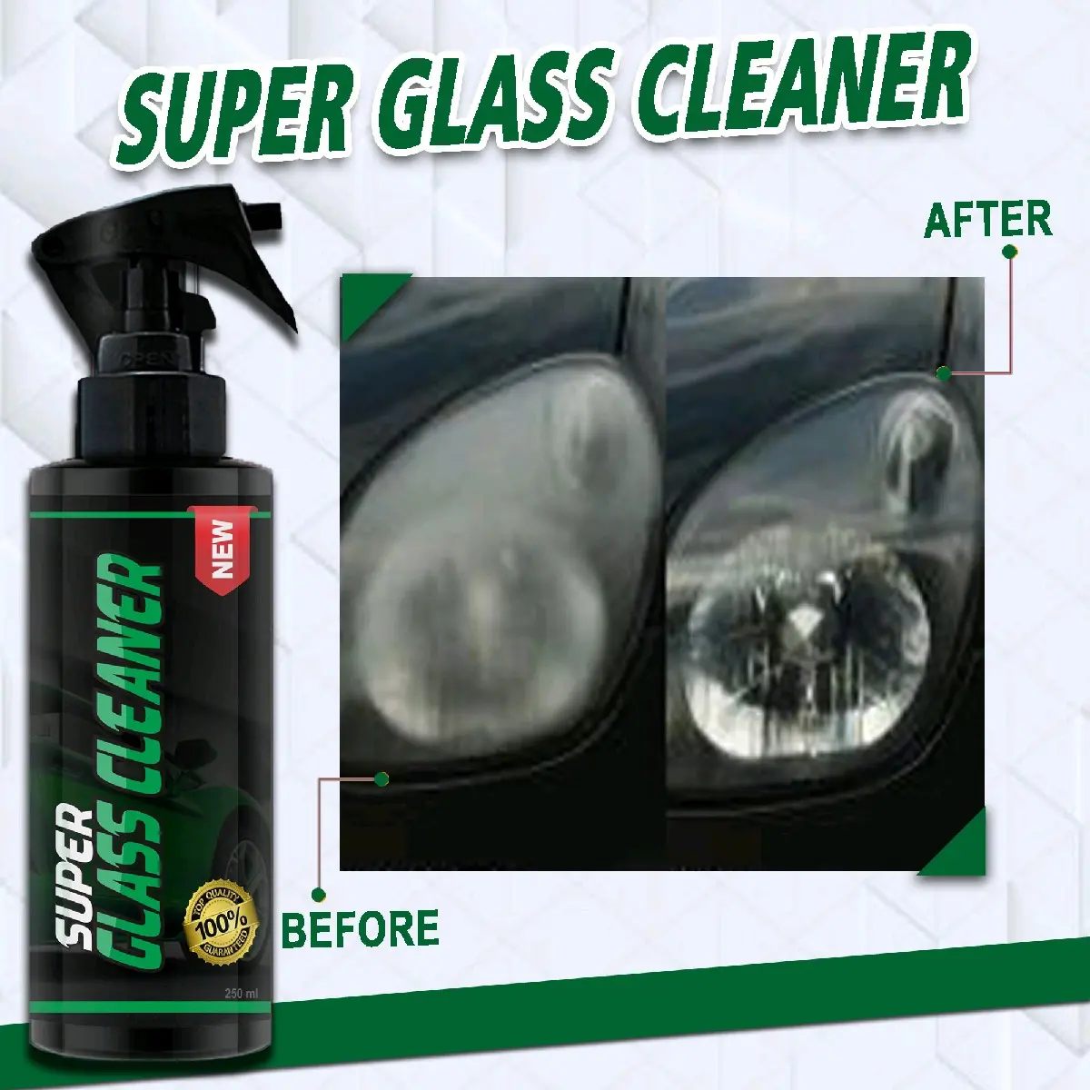 SUPERMAX/SUPER GLASS CLEANER/PEMBERSIH KACA/PENGHILANG JAMUR