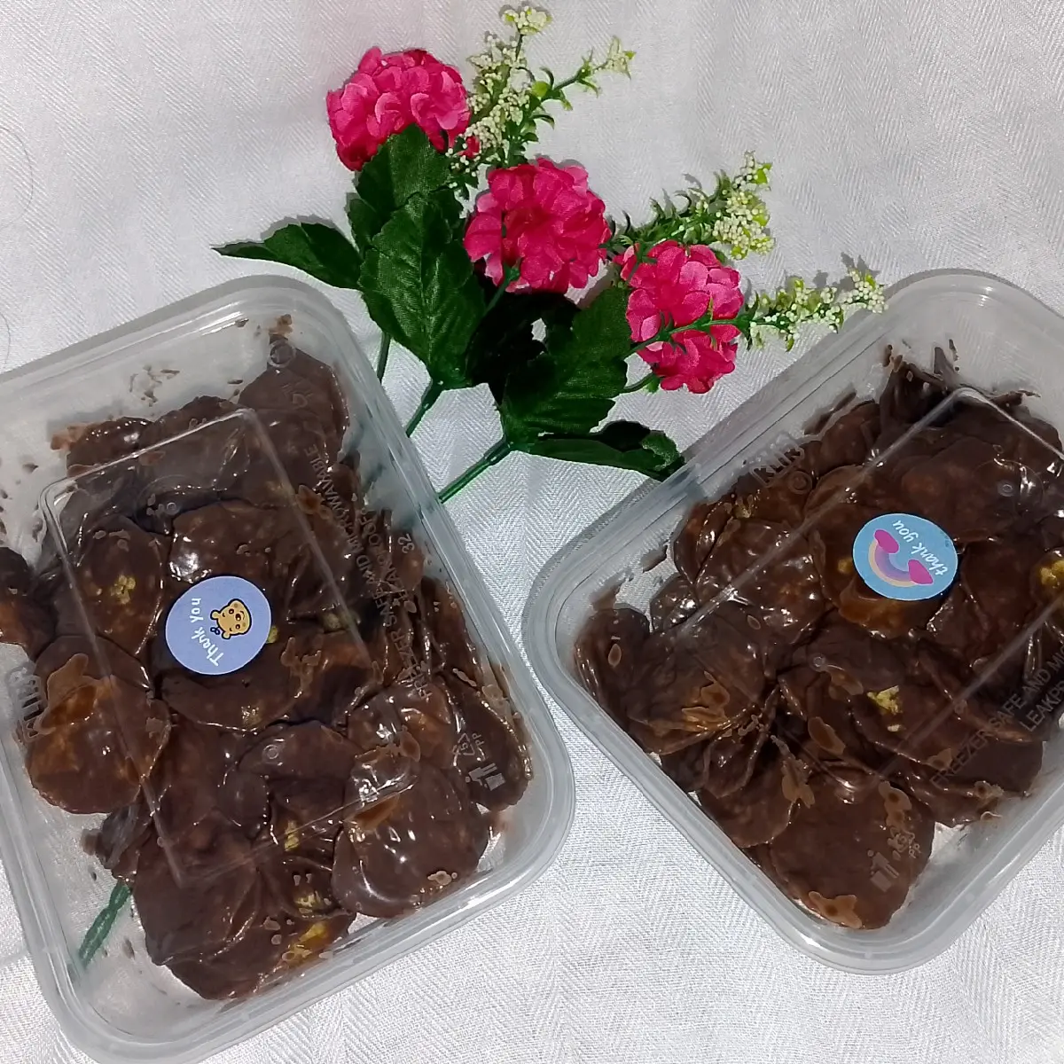 KERIPIK PISANG COKLAT LUMER kemasan BOX 500ML keripik Kripik