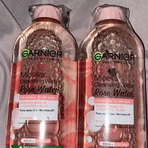GARNIER Micellar Water (Pink, Rose, Vitamin C, Blue, Biphase, Peeling) 400 ml - (Pembersih Wajah Untuk Kulit Berminyak Rentan Berjerawat) - Single Remover Cleanser Cleansing Muka