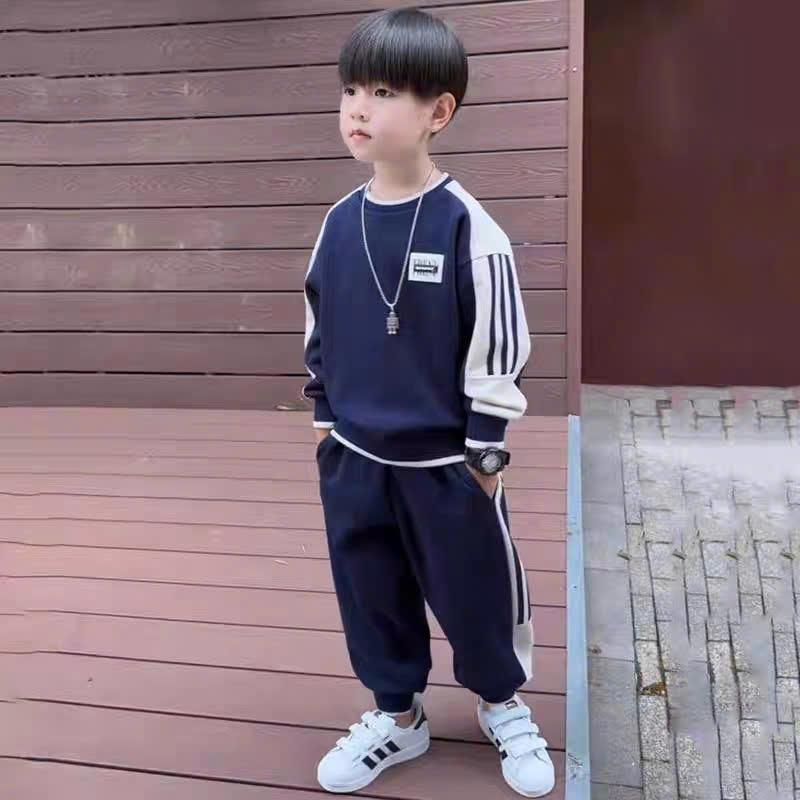  Bộ quần áo thu đông cho bé trai từ 18-45kg bộ thu đông bé trai từ 4-15 tuổi mẫu TREND- chất nỉ da cá mềm mịn đường may kĩ 