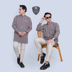 ELVAN FASHION-BAJU KURTA ATASAN INDIA BORDEL "AHZAN"