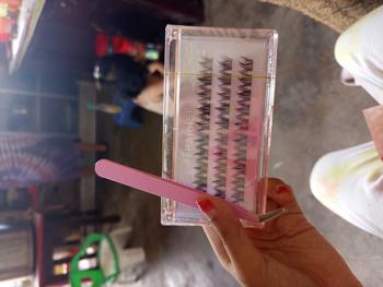 Product Review of [TANPA LEM] BAISISI Bulu Mata Palsu Individual Lashes Z11 Korean Segmentasi + FREE TWEEZER | eyelash extension | Douyin Lashes | Eye Make Up from u**2 1