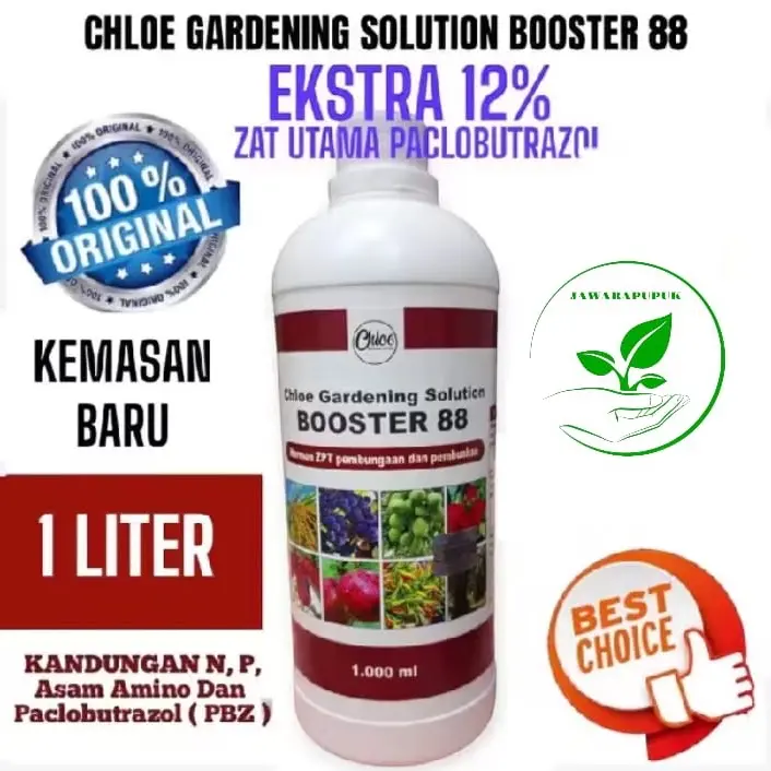 BOOSTER 88 BUAH - Kemasan 1000ml, Memaksa pohon yang bertahun-tahun tidak berbuah untuk berbuah