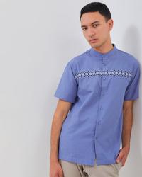 Gambar AMK Baju Koko Pria Lengan Pendek KK TAREEQ S/S Medium Blue - XXL dari AMK Store Kab. Karanganyar 1 Tokopedia
