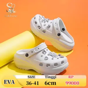 Soleluxe Sandal Wantia Korean Style Sandal Baim EVA Wanita Sandal Fuji Anti Slip Bahan Karet Tali