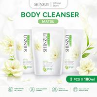 Gambar Shinzui Body Cleanser Sabun Cair Refill 180ml x 3 PCS Skin Lightening - Mencerahkan Kulit Lebih Sehat Bercahaya - Matsu dari Aki Murah Jakarta Kota Tangerang Selatan 2 Tokopedia