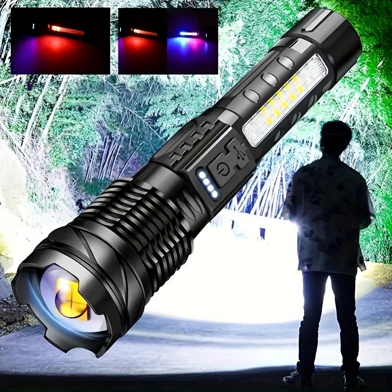 Senter led super terang/Senter Swat Police Terbaik / zoom 7 mode cahaya ...
