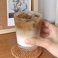 Gambar One Two Cups Gelas Kaca Aesthetic Kopi Teh Simple Stripe Glass - IN-34 - 240 ml dari One Two Cups Official Store Kota Administrasi Jakarta Barat 5 Tokopedia