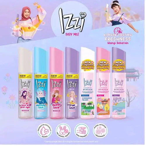 Izzi Body Mist Korean 100 ml