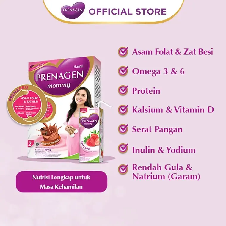 PRENAGEN MOMMY FRENCH VANILLA 360 gr Susu Ibu Hamil | Susu Bumi 2