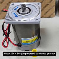 Gambar HOULE Motor 40W 12v 24v DC 5DC Variable Speed Control Motor Gearbox Set 40watt Dinamo Induction Gearhead 5GN 5GU Reversible 5DC40W 5DC40R 12VDC 24VDC - 12V DC, 5GU3K-C12 dari HOULE Motor Kota Administrasi Jakarta Utara 3 Tokopedia