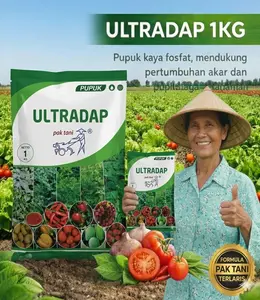 ultradap PAK TANI 1 kg, pupuk akar, batang, daun dan bunga