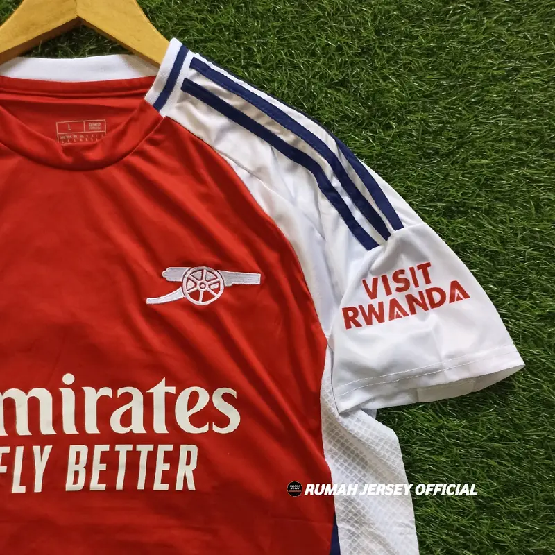 JERSEY NEW ARSENALL HOME 2024/25 BAJU BOLA GOONERS TERBARU 2025 Olahraga 0