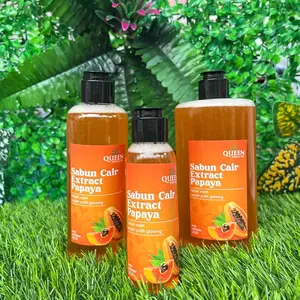 Face Wash Sabun Wajah Extract Papaya Premium - Wajah Putih Glowing Facial Mencerahkan Hyaluronic Memutihkan Muka Berjerawat Cair Pencerah Perawatan Membersihkan