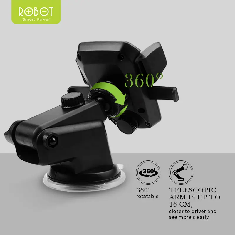 ROBOT Universal Car Holder RT-CH03 Silicon Pad For Smartphone Car Stand Holder - Garansi Resmi 1 Tahun (RT-CH03) [ BISA COD ] stand  holder hp 1