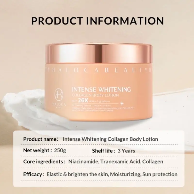 HALOCA BEAUTY NEW FORMULA NIACIN 5% COLLAGEN LOTION 0