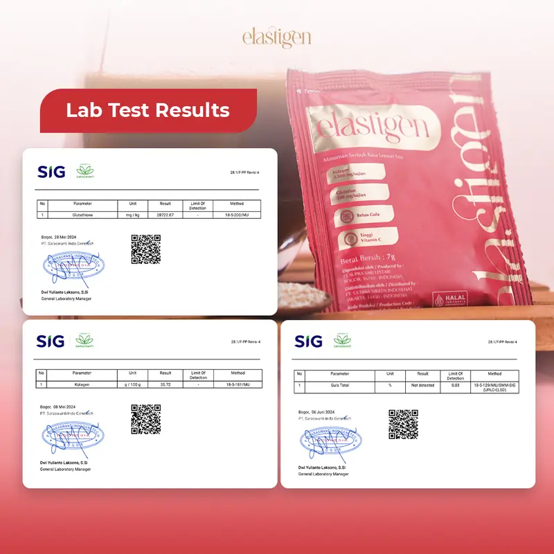 elastigen - Minuman Kolagen dengan Verisol & Glutathione OPITAC isi 10 Sachet 6