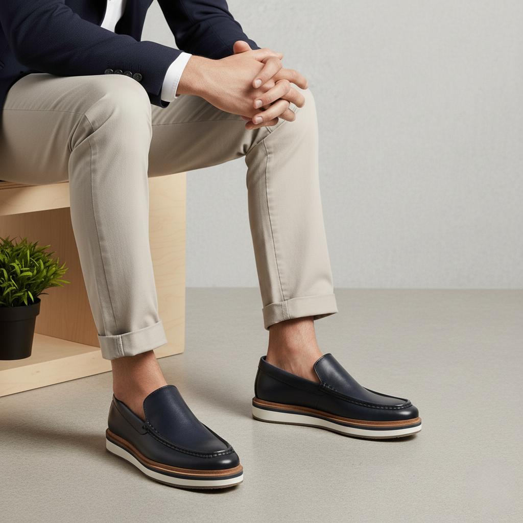 Sapato Masculino Loafer Portofino - Ângulo 2