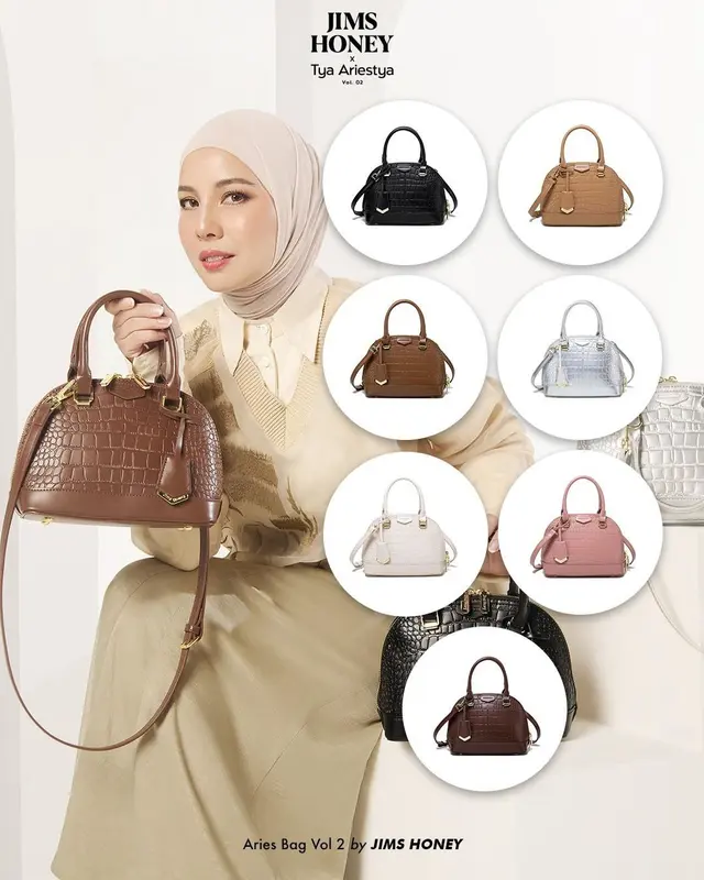 JIMS HONEY Tas Wanita ARIES BAG Vol 2 kulit tote Cewek Perempuan slingbag Kulit PU 7
