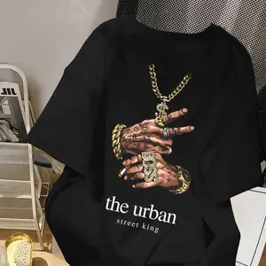 Kalung gaya hip-hop Eropa dan Amerika|Kaos Cotton Combed 30s|Kaos Cowok Distro Original 100%|Baju Oversize Pria|Kaos Pria Terbaru 2024|Kaoemium Tebal| Kaos Lengan Pends Pria Prek Pria|Baju Kaos Oversize Couple |Kaos Oversize Pria xozllwtvqt