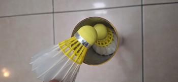 Product Review of Shuttlecock  Cock Badminton 3 IN 1 Nitro Gold / Alpha Black / Alpha Eco White Original from A**o 1
