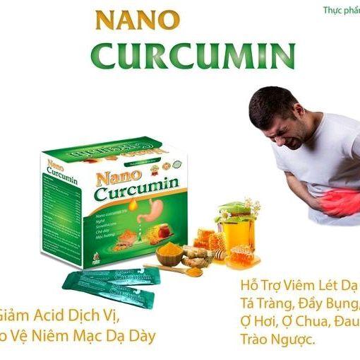 Nano curcumin ( trào ngược dạ dày, bao tử) nghệ 4