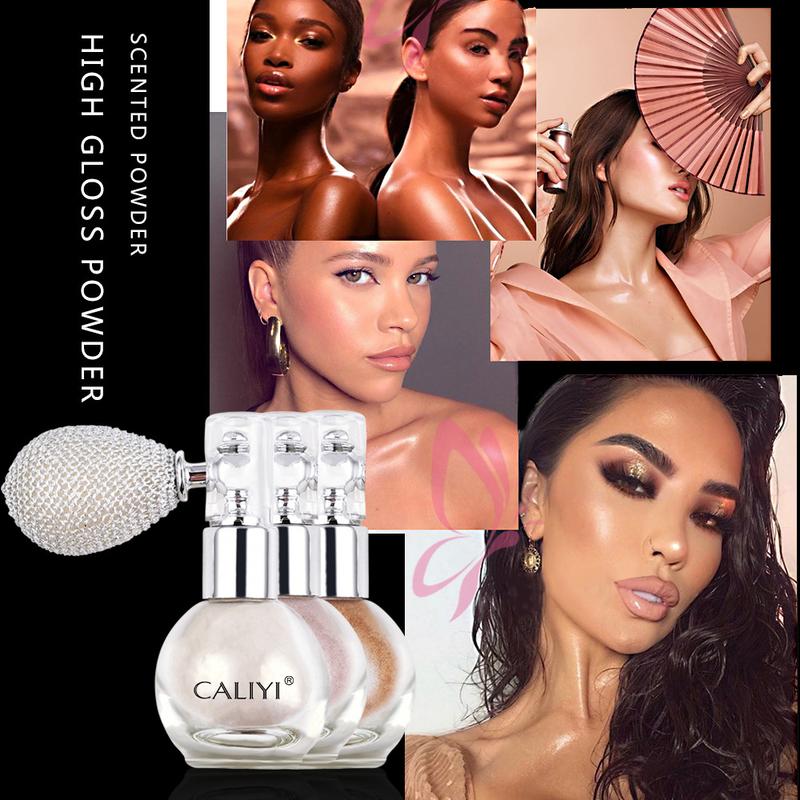 Product Introduction of Brightening Body Glitter Powder Spray Highlighter High Gloss Shimmer Sparkle Make Up Makeup Product For Face Nail Cosmetic 26