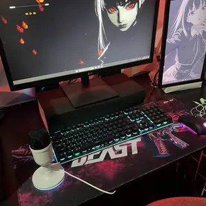 Mouse pad Gaming XL Mousepad Besar 70*30Cm Cartoon Gaming Desk Mat